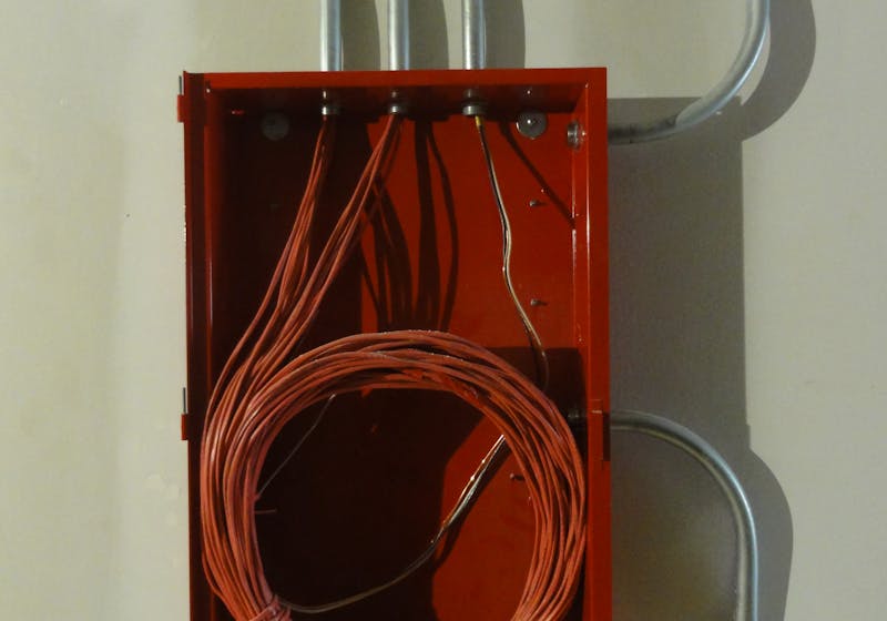 Electrical rewiring and short circuit repair work